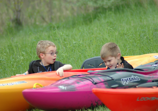 Kayaks are fun!