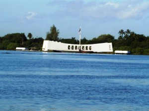 Arizona Memorail in Pearl Harbor Honolulu Hawaii