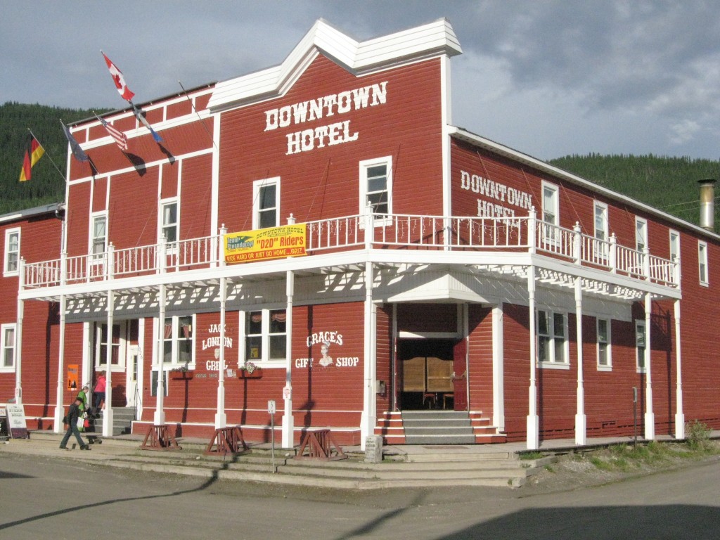 Downtown Hotel in Dawson City